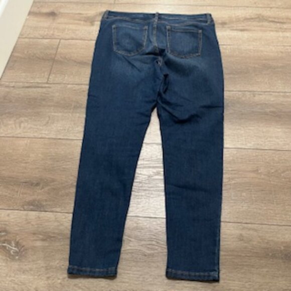 Nine West Women’s Jeans Size 14 Super Skinny Dark Wash Denim Pants - Picture 7 of 10